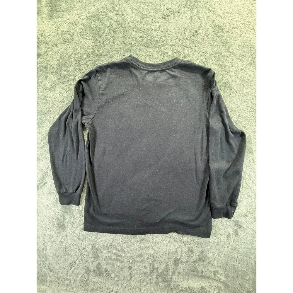 Old Navy Marvel Invincible Iron Man Boys Long Sleeve Graphic Tee Black Size M